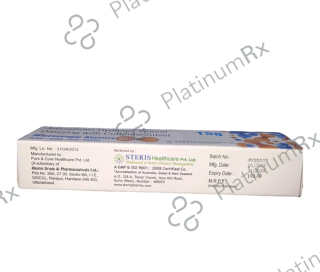 Microscopic Atomize Burn Gel 15gm
