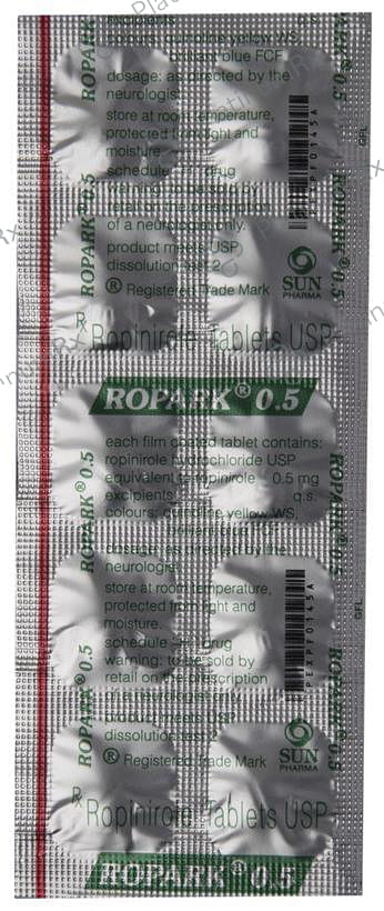 Ropark 0.5mg Tablet 10s