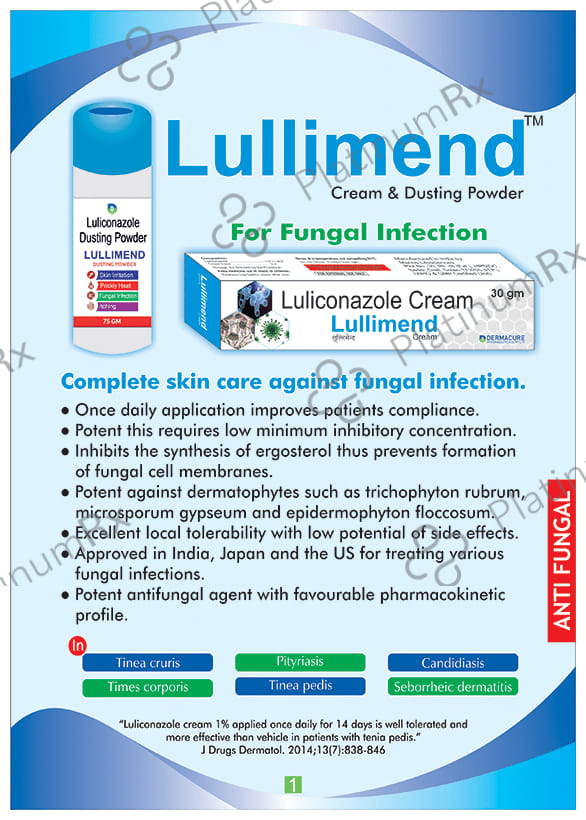 Lullimend Dusting Powder