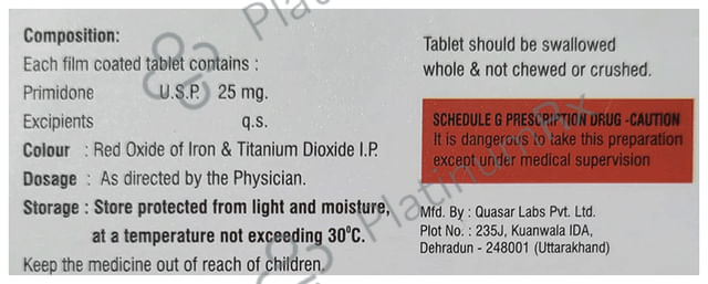 Primelox 25mg Tablet