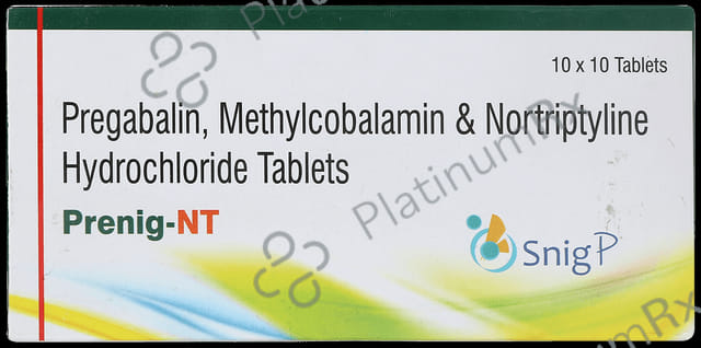 Prenig NT 75mg/10mg/1500mcg Tablet