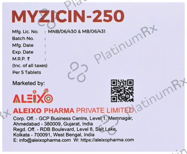 Myzicin 250 Tablet