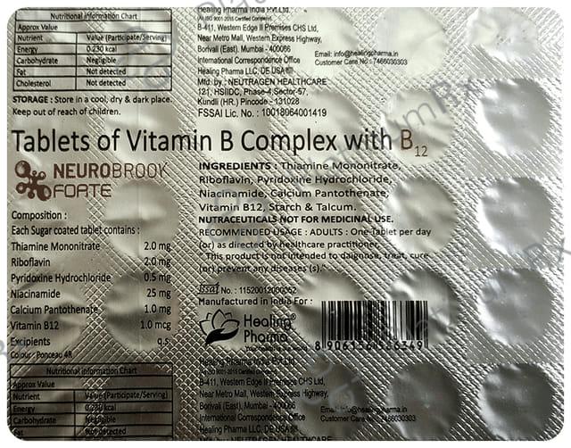 Neurobrook Forte Tablet 30s
