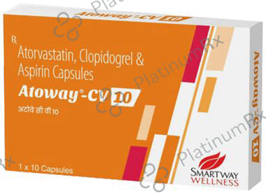 Atoway CV 10/75/75mg Capsule 10s