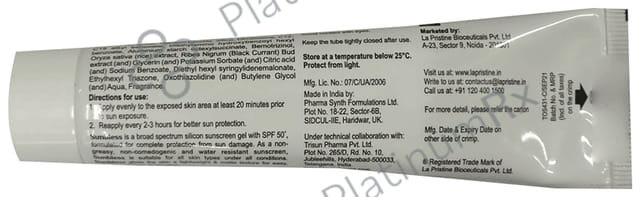 Sunbless Silicon Sunscreen SPF 50+ Gel 60gm