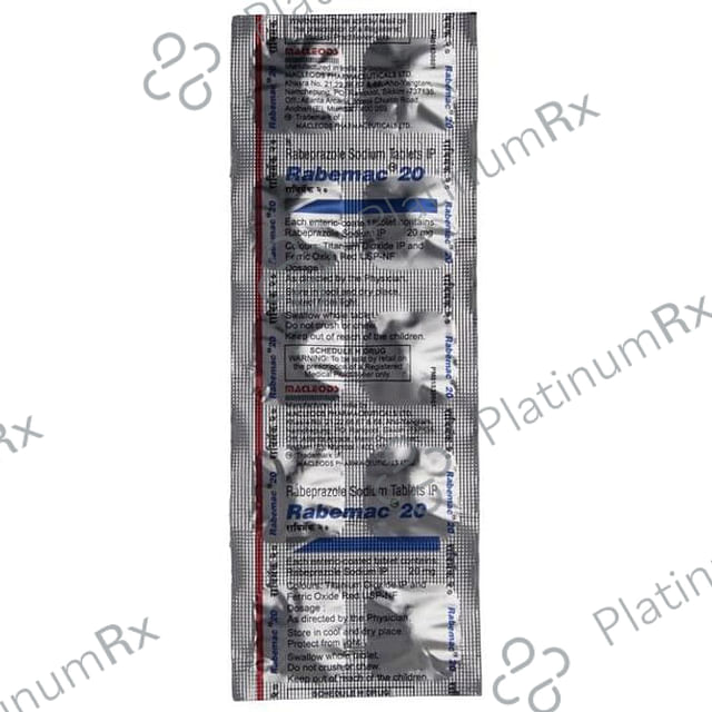 Rabemac 20mg Tablet 10s