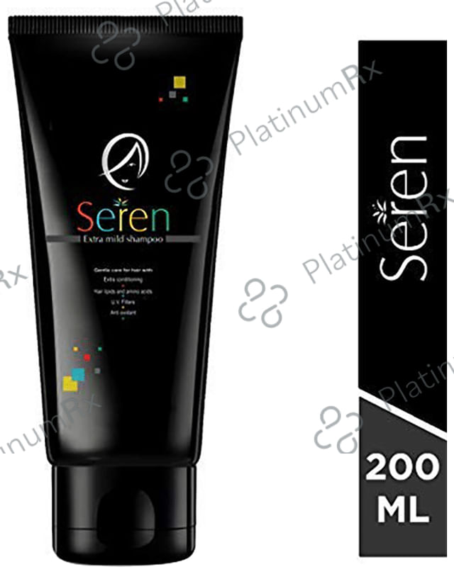 Seren Extra Mild Shampoo (200ml Each) 3 Tubes
