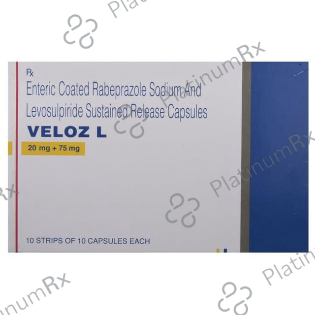 Veloz L 75/20mg Capsule SR 10s