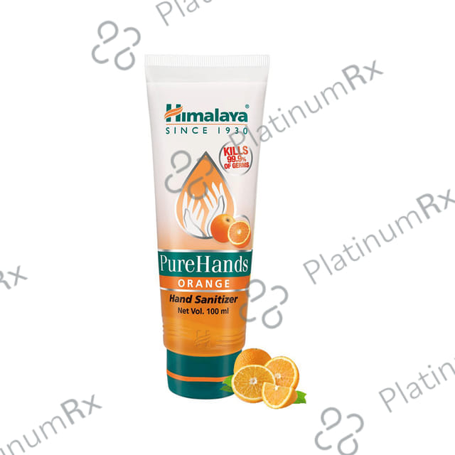Himalaya Wellness Pure Orange Flavour Hands Sanitizer 100ml
