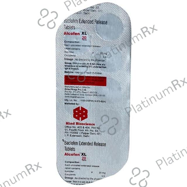 Alcofen XL 20mg Tablet 10s