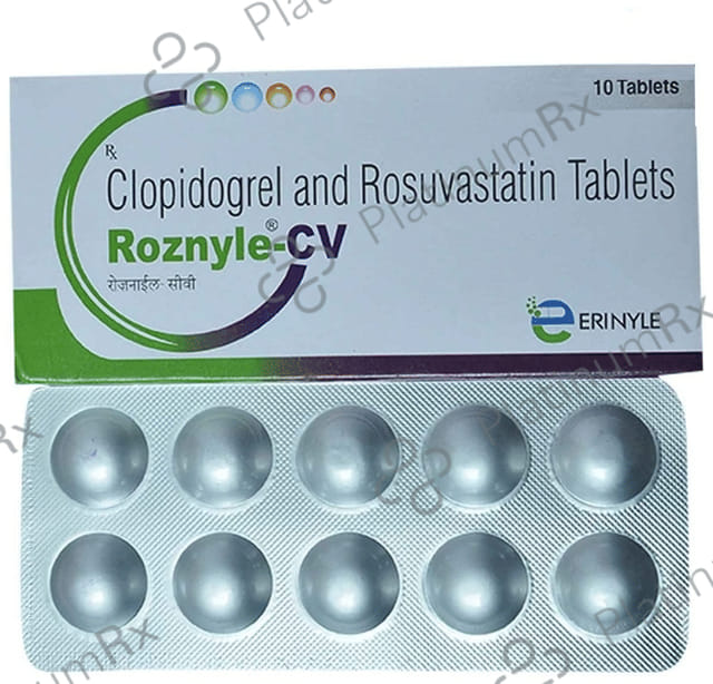 Roznyle CV 10/75mg Tablet 10s