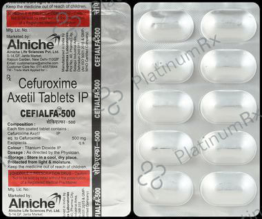 Cefialfa 500 Tablet