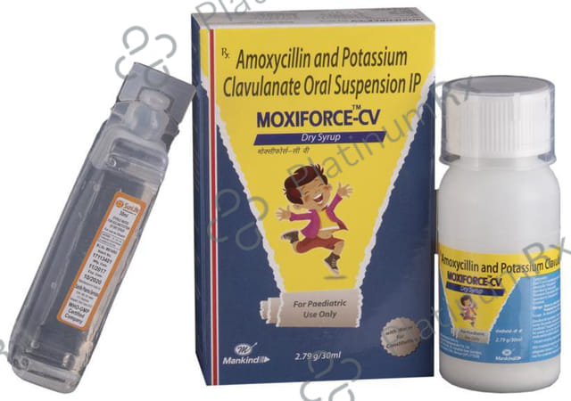 Moxiforce CV 200/28.5mg Dry Syrup 30ml