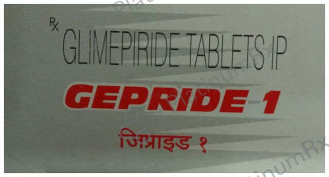 Gepride 1mg Tablet 10s
