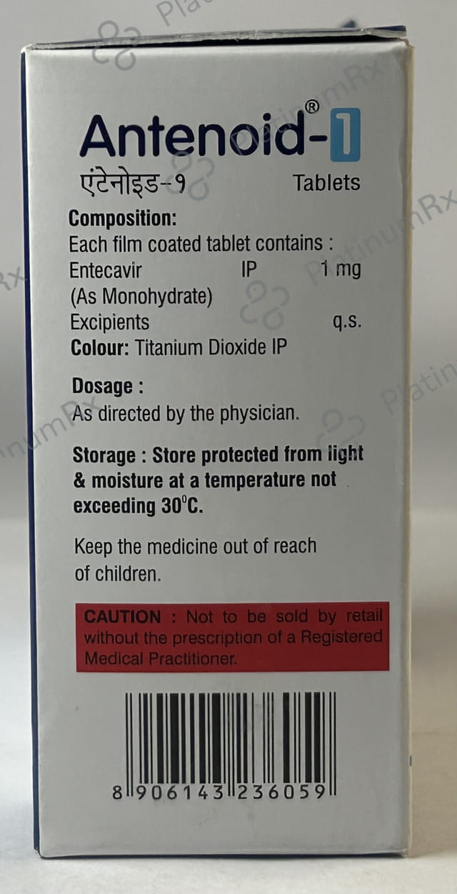Antenoid 1mg Tablet 10s