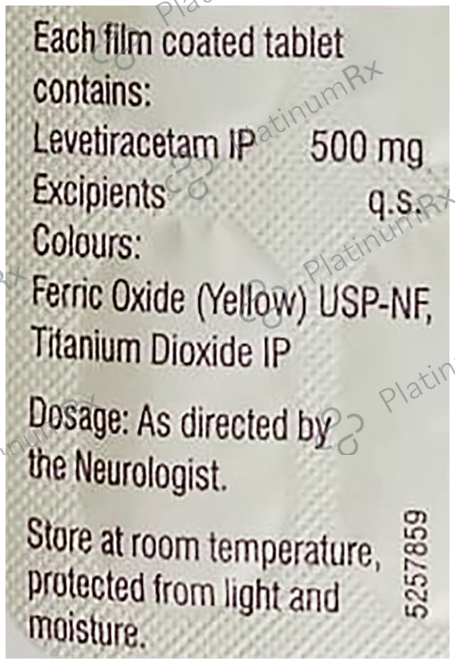 Levipil 500mg Tablet 15s