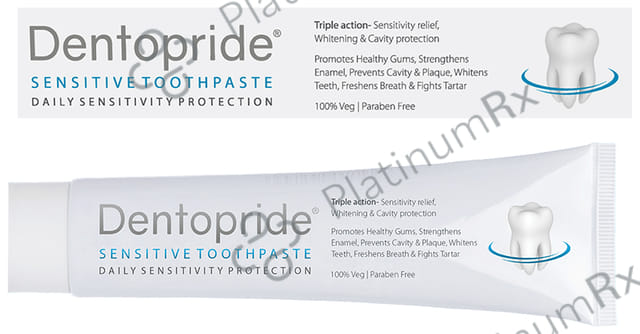 Dentopride Sensitive Toothpaste (100gm Each) 2 Tube