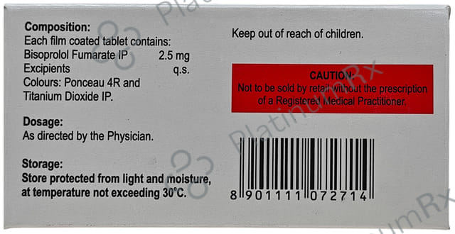 Besicor 2.5mg Tablet 15s
