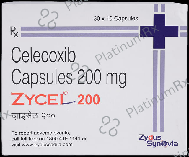 Zycel 200mg Capsule 10s