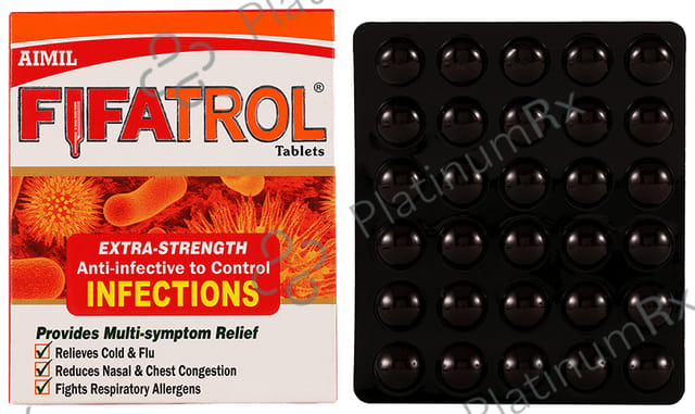 Aimil Fifatrol Tablet - For Headache, Bodyache, Nasal Congestion & Sore Throat
