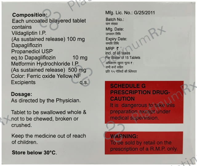 Glipy DM Tablet SR 15s