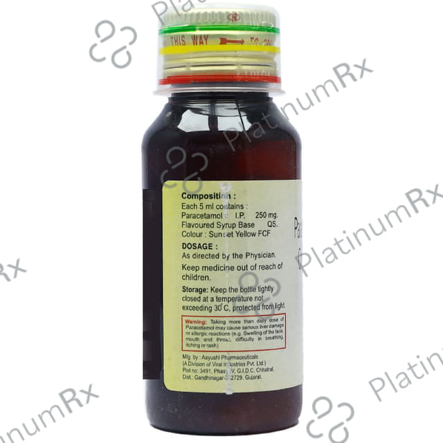 Tynol 250mg Suspension 60ml