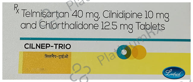 Cilny Trio 12.5/40mg Tablet 10s