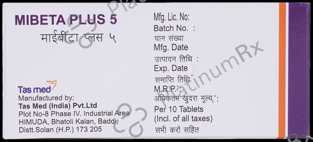 Mibeta-Plus 5 Tablet SR