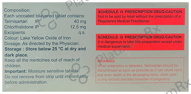 Telmisat CT 40/12.5mg Tablet 15s