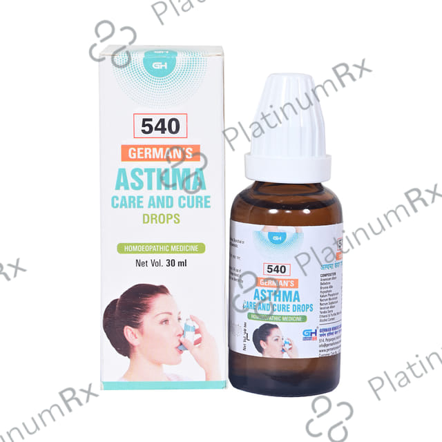 German's 540 Asthma Care and Cure Drop