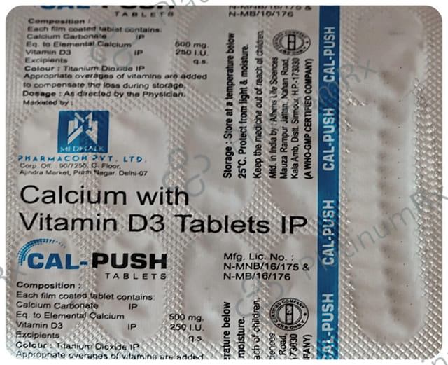 Cal Push Tablet 15s