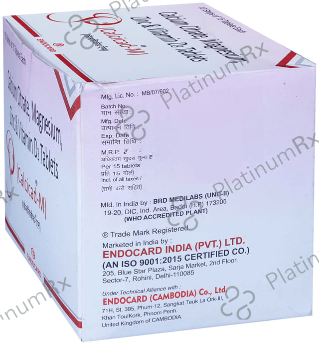 Calcicad M Tablet 15s