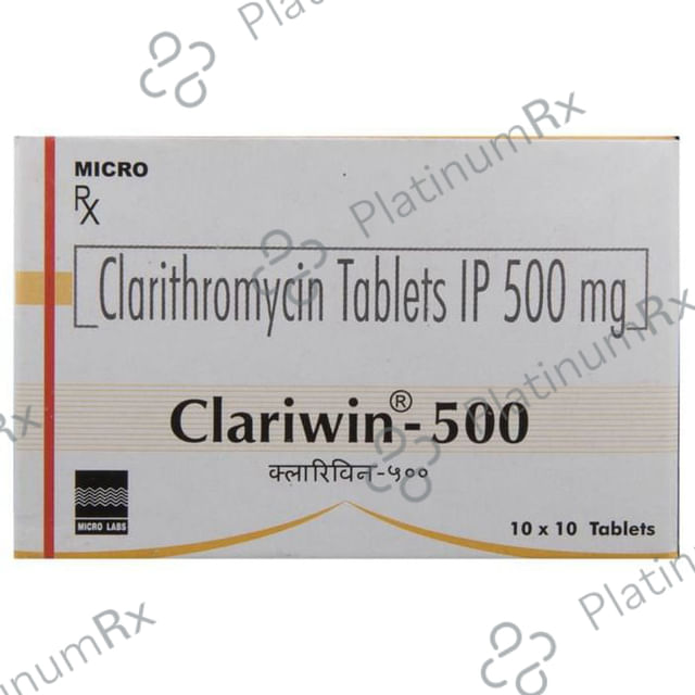 Clariwin 500mg Tablet 10s