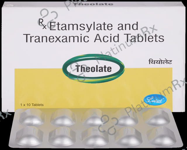 Theolate 250mg/250mg Tablet