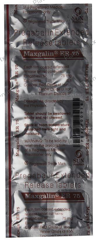 Maxgalin ER 75 Tablet