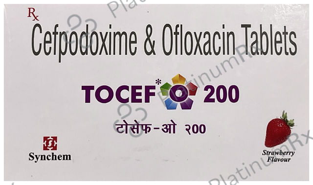 Tocef O Tablet 200/200