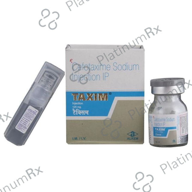 Taxim 125mg Injection 1s