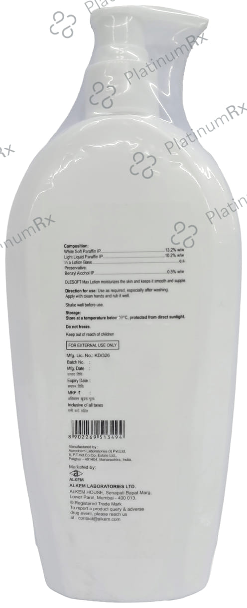 Olesoft Max Lotion 400ml