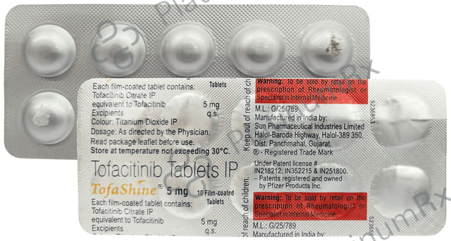 Tofashine 5mg Tablet 10s
