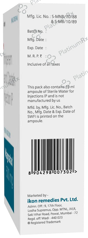 Magnatax 500mg Injection 1 Injection