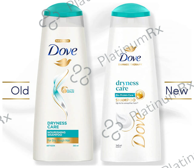Dove Dryness Care Shampoo 340 ml