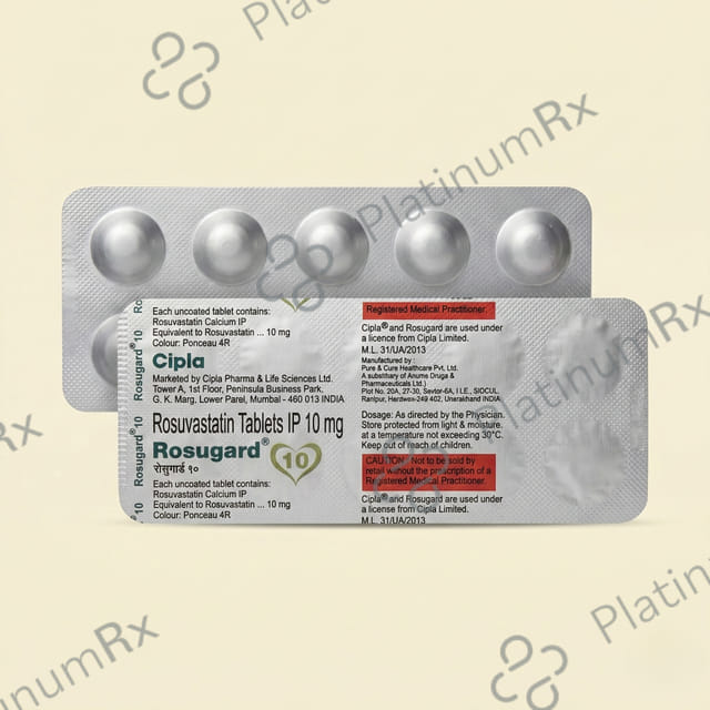 Rosugard 10mg Tablet 10s