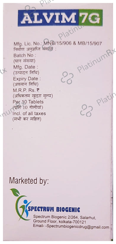 Alvim Tablet 10s