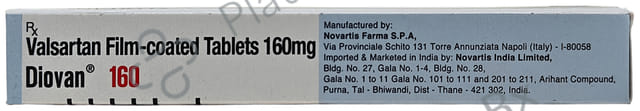 Diovan 160mg Tablet 28s