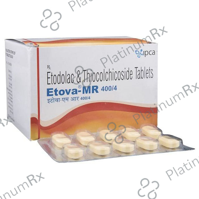 Etova MR 400/4mg Tablet 10s