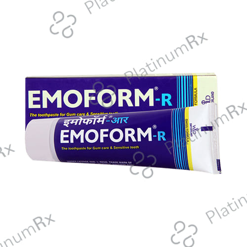 Emoform-R Toothpaste - For Gum Care & Sensitive Teeth 50 Toothpaste