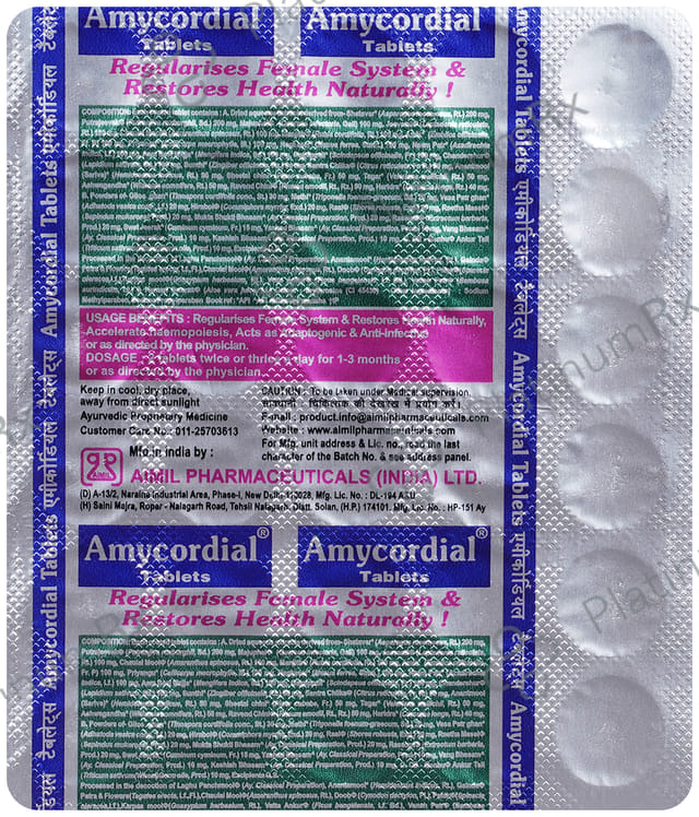 Amycordial Tablet 30s