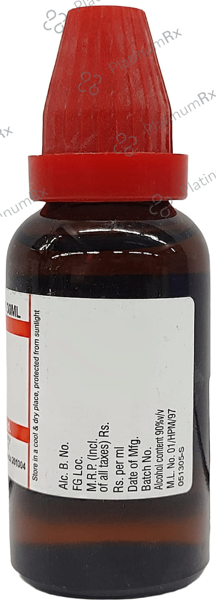 Dr Willmar Schwabe India Cina Dilution 30 CH