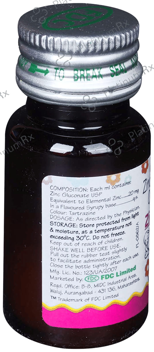 Zioral 20mg Oral Drop 15ml