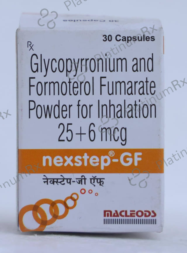Nexstep GF 6mg/25mcg Capsule 30s
